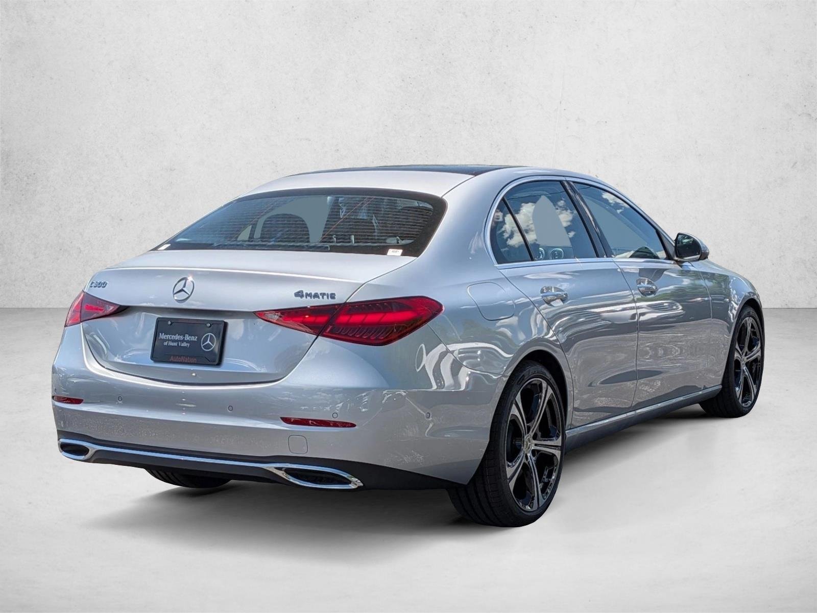 New 2026 Cirrus Silver Metallic Mercedes-Benz C300 image 2
