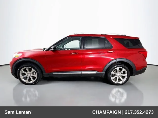 Used 2020 Red Ford Platinum image 4