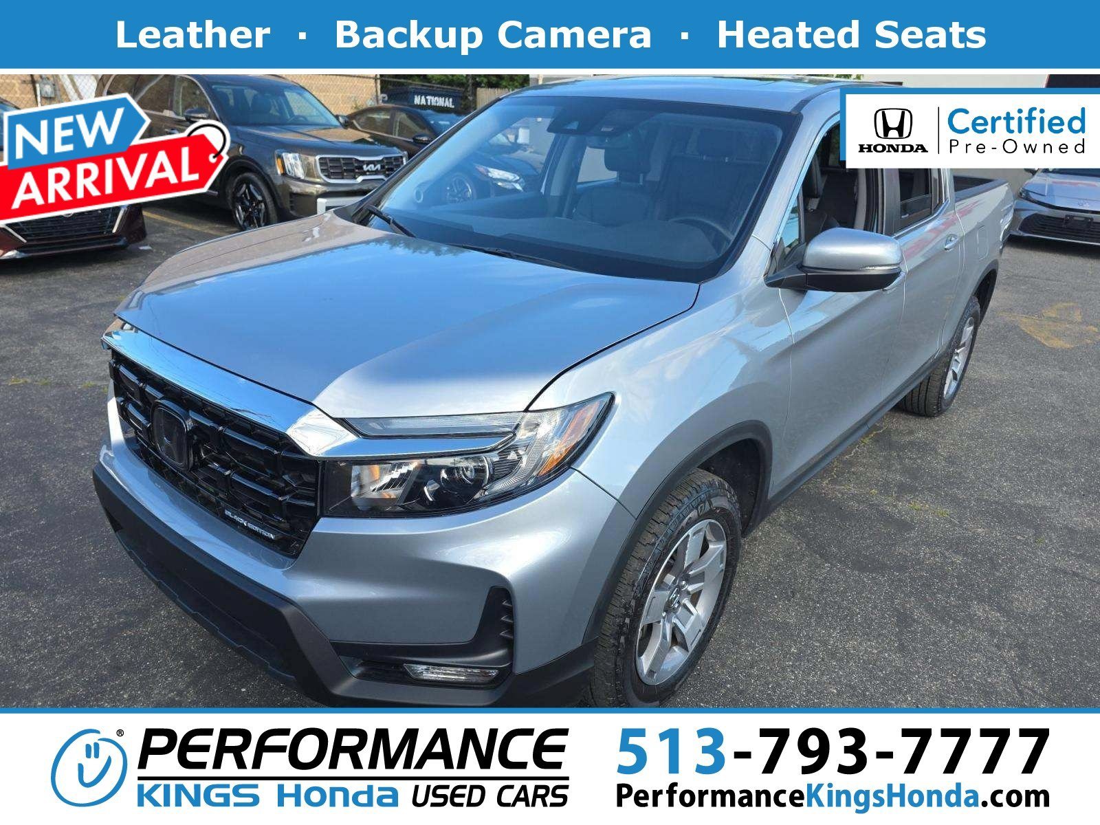 Certified Used 2025 Solar Silver Metallic Honda RTL image 1
