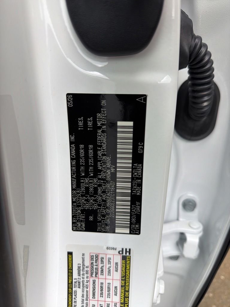 New 2026 Ultra White Lexus  350 PREMIUM AWD image 7