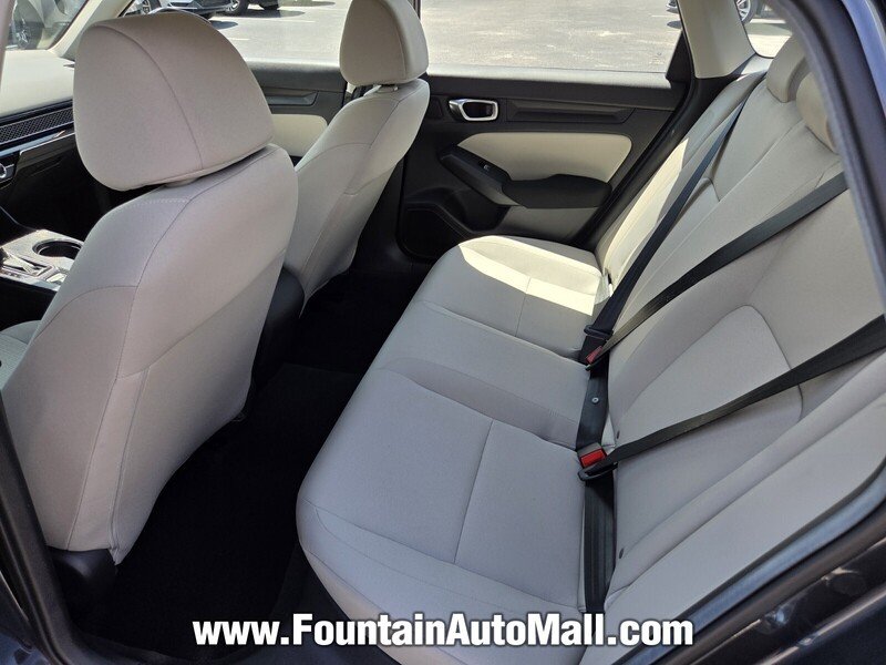 Used 2024 Meteorite Gray Metallic Honda LX CVT image 9