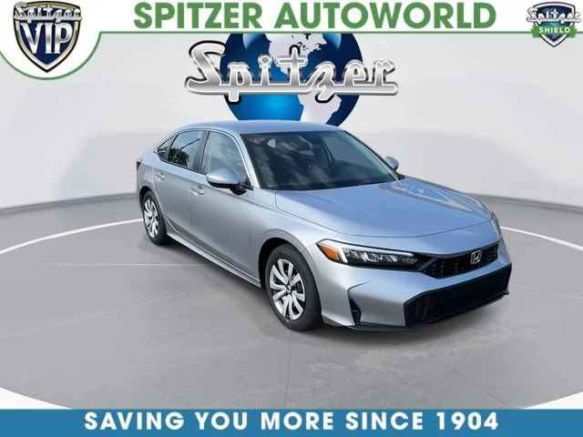 New 2026 Solar Silver Metallic Honda LX image 4