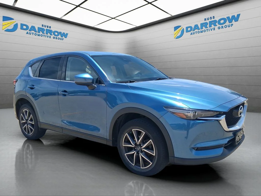Used 2018 Blue Mazda Grand Touring image 7