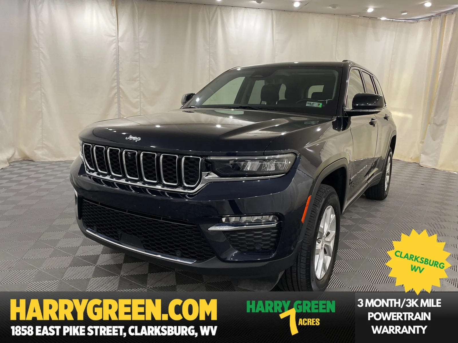 Used 2023 Midnight Sky Jeep Limited image 1