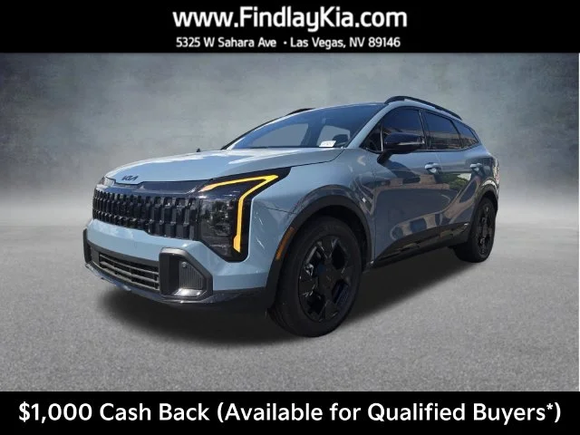 New 2027 Blue Kia X-Line image 1