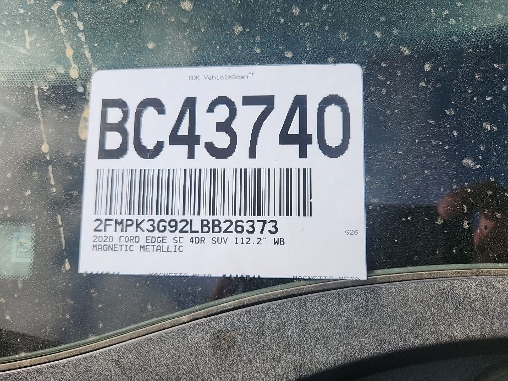 Used 2020 Gray Ford SE image 4