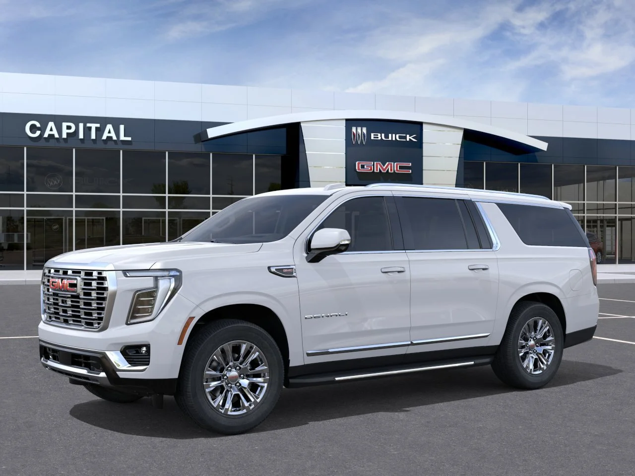 New 2026 Summit White GMC Denali image 3