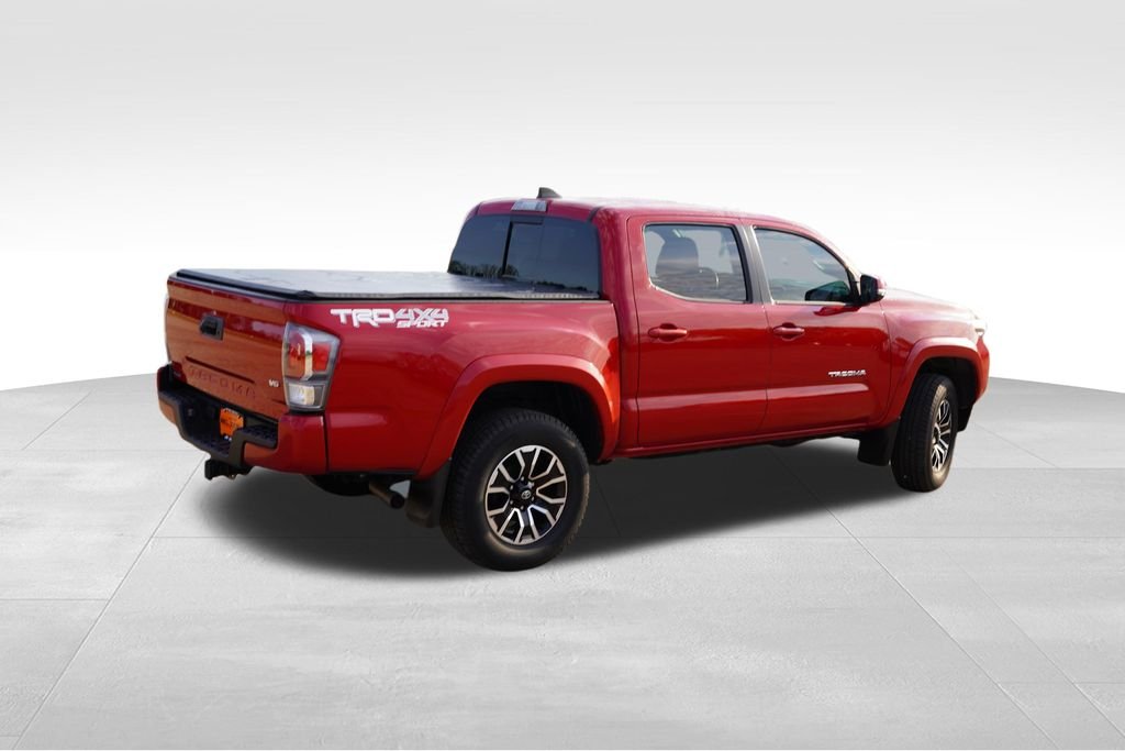 Used 2022 Barcelona Red Metallic Toyota TRD Sport image 4