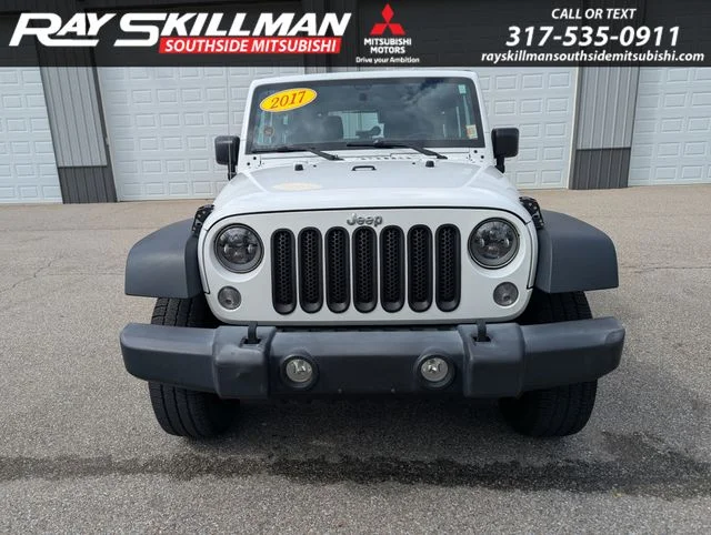 Used 2017 Jeep Wrangler Sport S with VIN 1C4AJWAG4HL548674 for sale in New Whiteland, IN