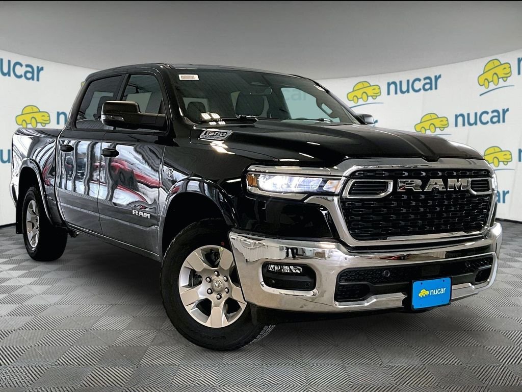 New 2026 Diamond Black Crystal Pearlcoat Ram Big Horn/Lone Star image 1