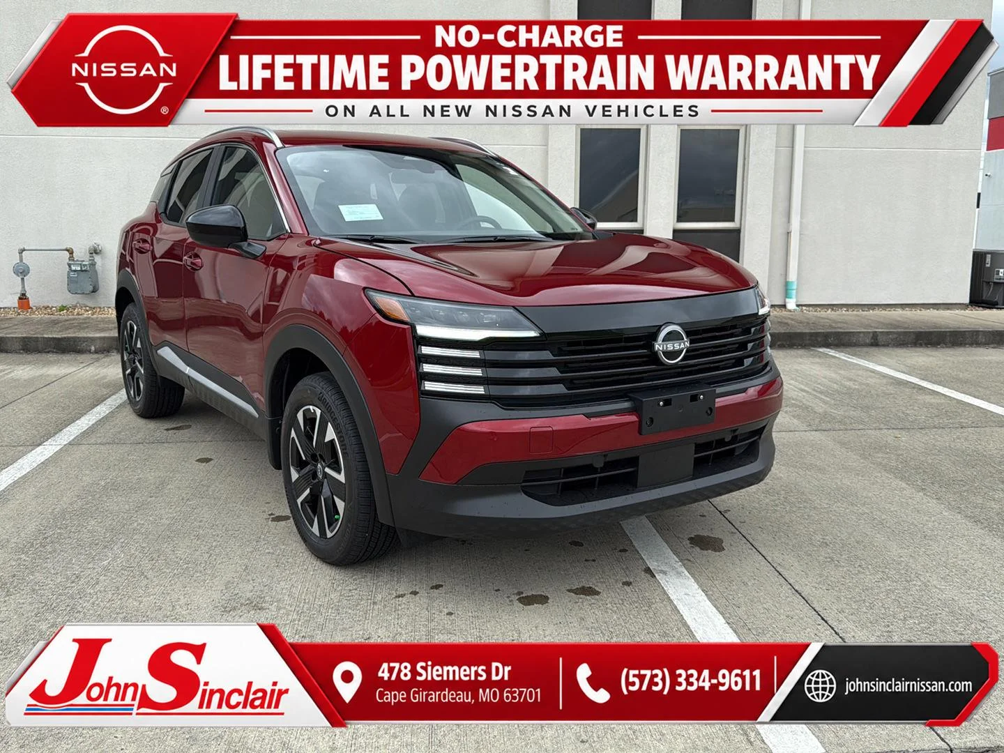 New 2026 Scarlet Ember Tintcoat Nissan SV image 1