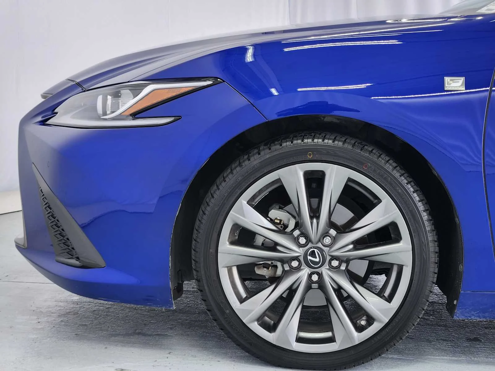 Used 2020 Ultrasonic Blue Mica 2.0 Lexus F SPORT image 8