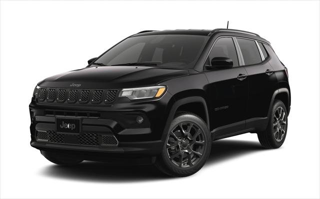 New 2026 Diamond Black Crystal Pearl-Coat Exterior Paint Jeep Latitude image 1