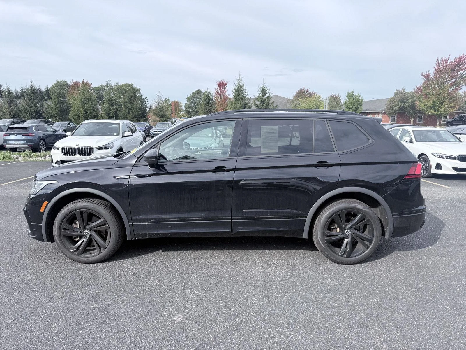 Used 2024 Deep Black Pearl Volkswagen SE R-Line Black image 5