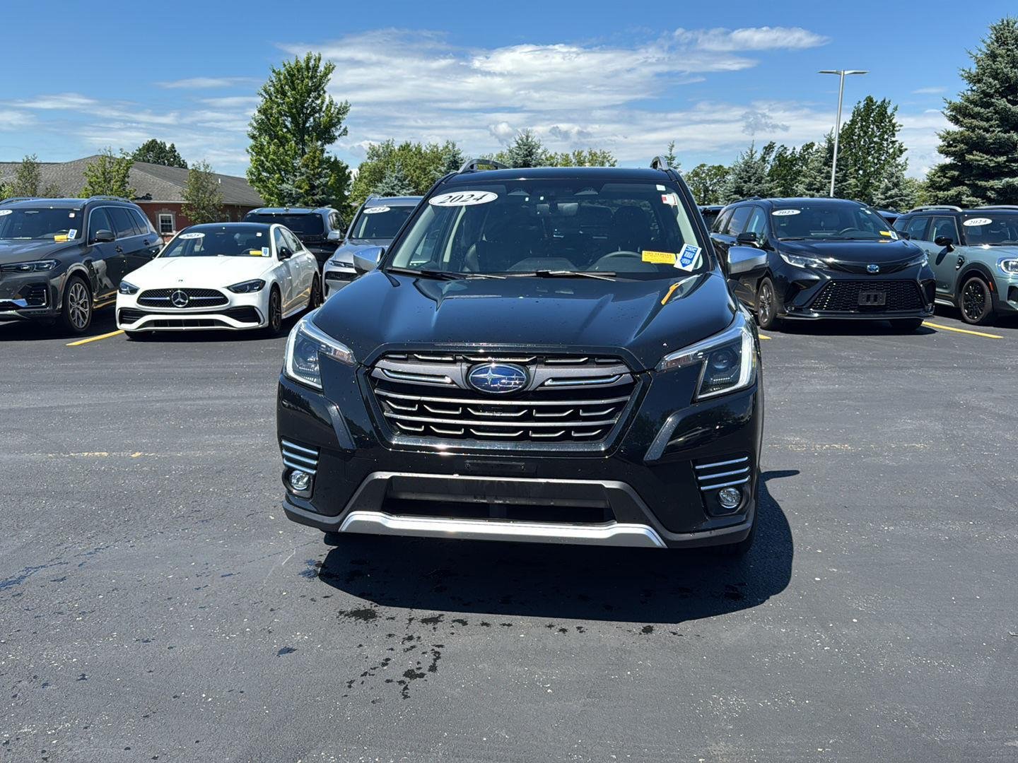 Used 2024 Crystal Black Silica Subaru Touring image 8