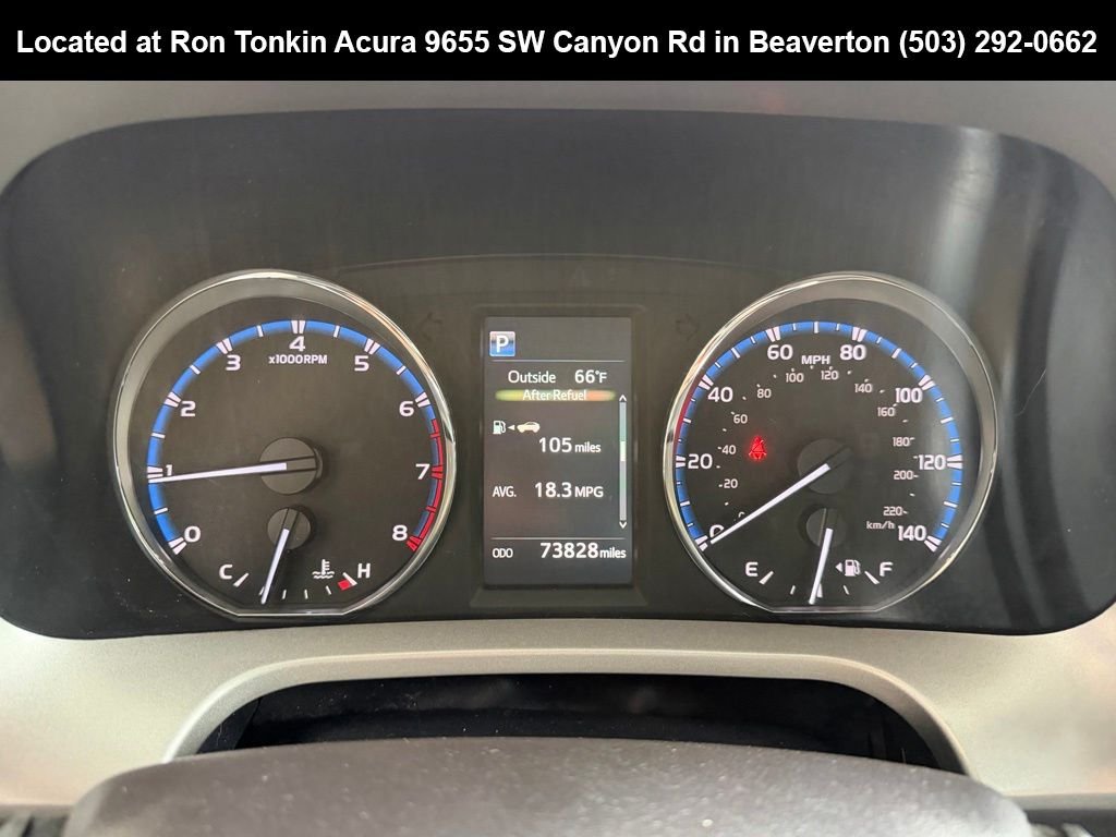 Used 2016 Silver Sky Metallic Toyota XLE image 21