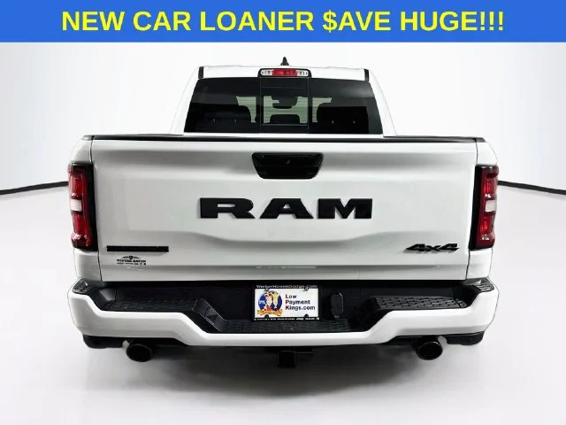 New 2026 Bright White Clear-Coat Exterior Paint RAM BIG HORN image 6