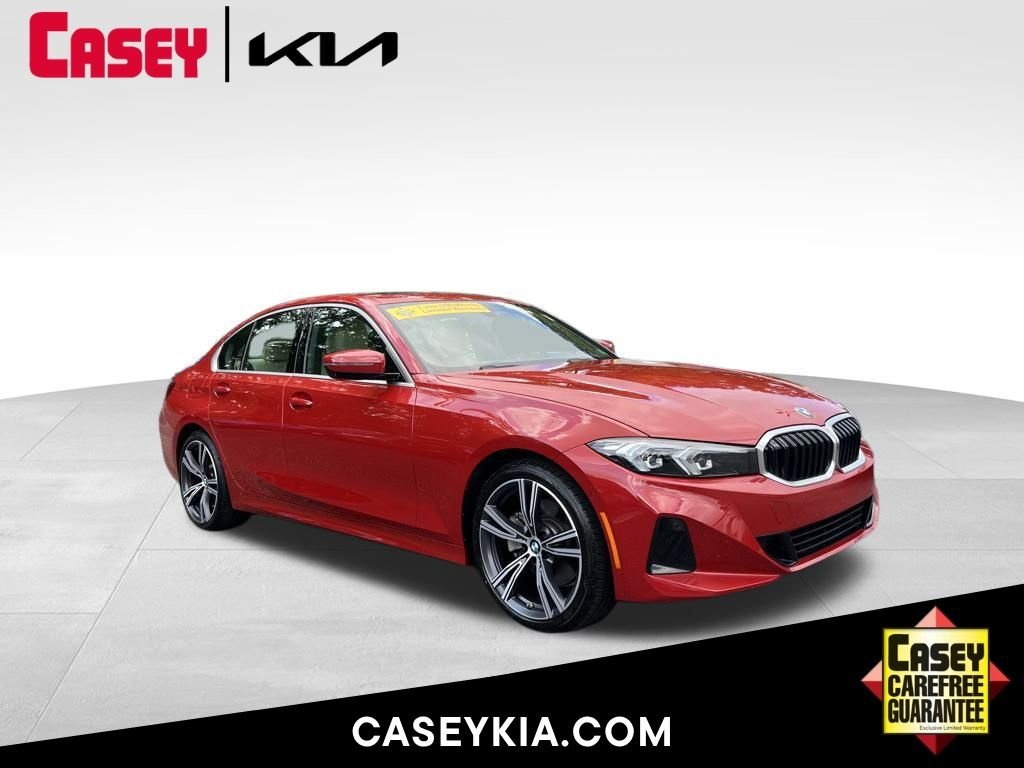 Used 2024 Red BMW 330i image 1