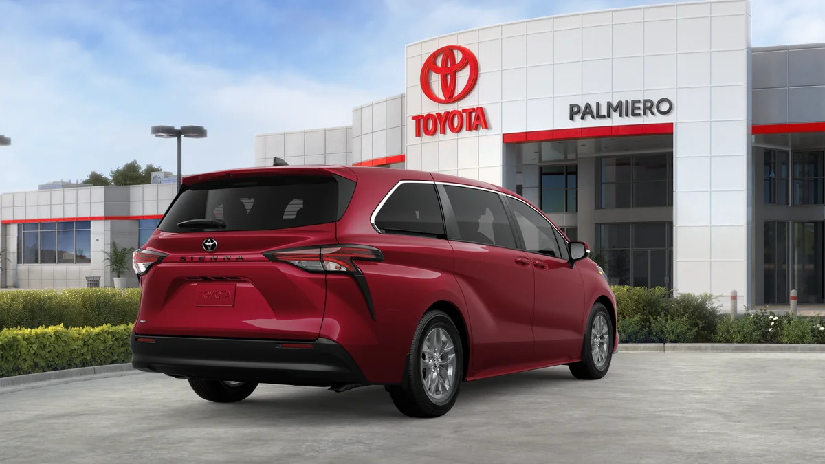 New 2026 Ruby Flare Pearl Toyota LE image 9