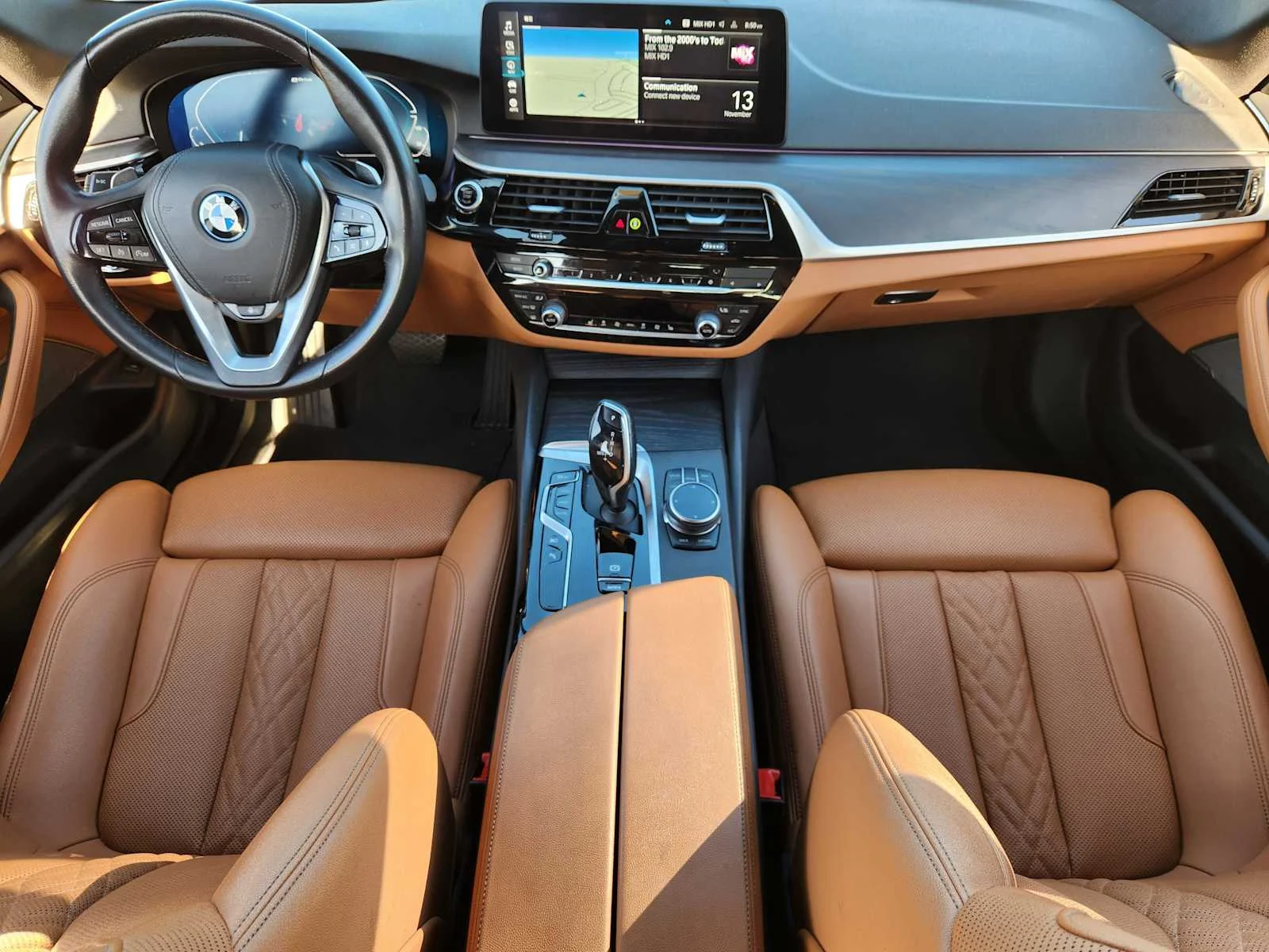 Certified Used 2023 Alpine White BMW 530e xDrive image 19