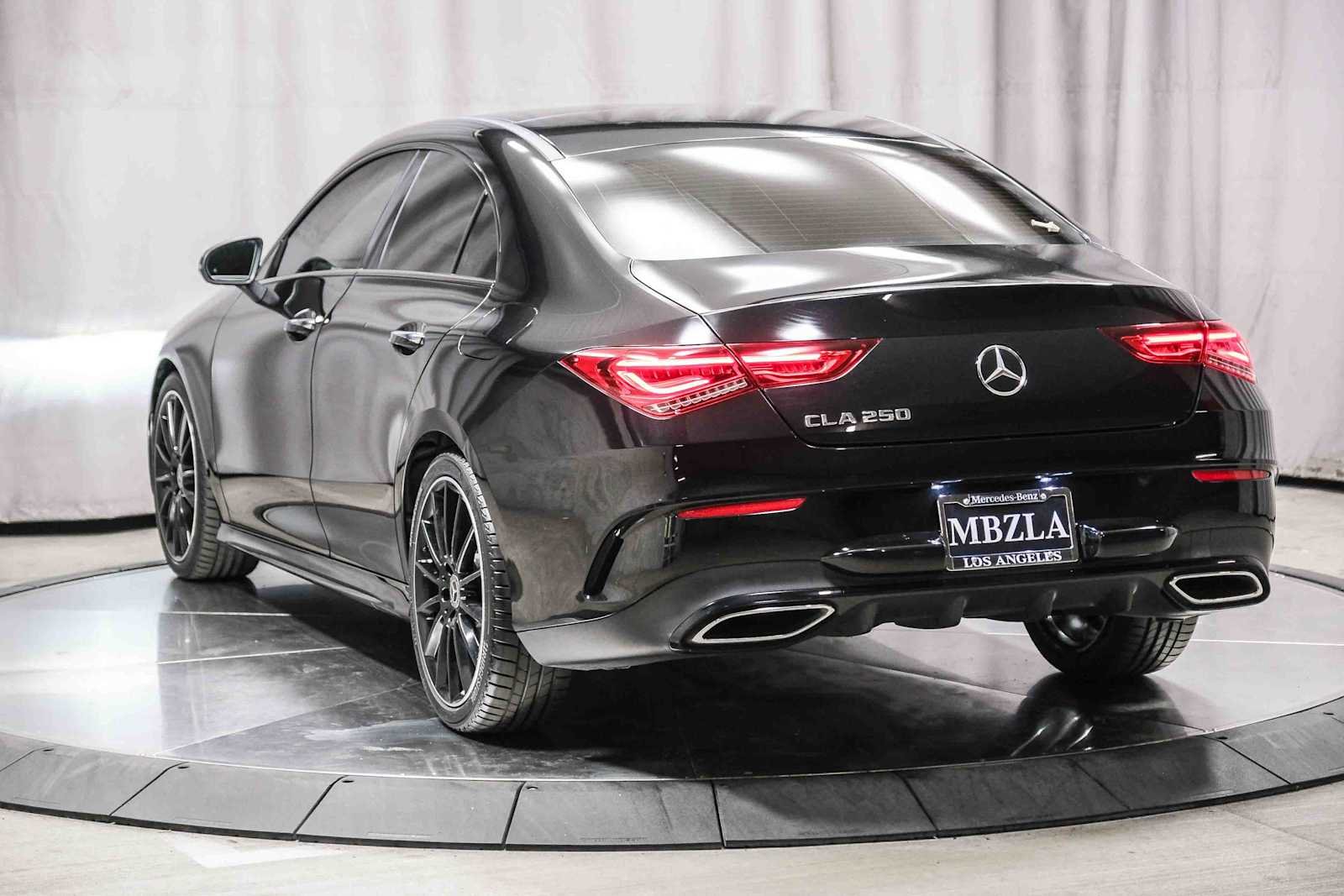 Certified Used 2023 Cosmos Black Metallic Mercedes-Benz CLA 250 image 2