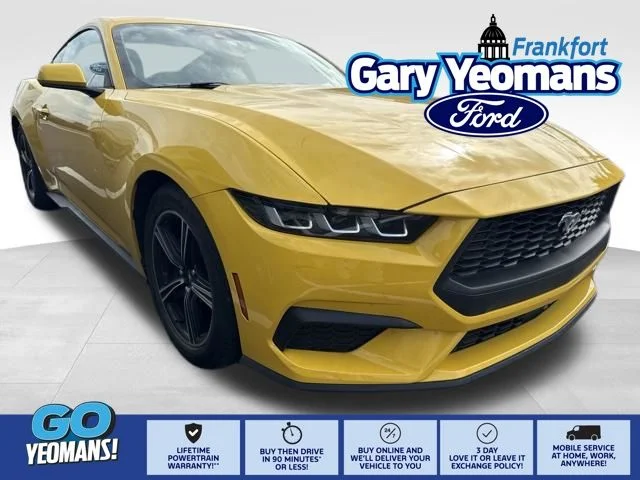 Used 2024 Yellow Ford EcoBoost image 1