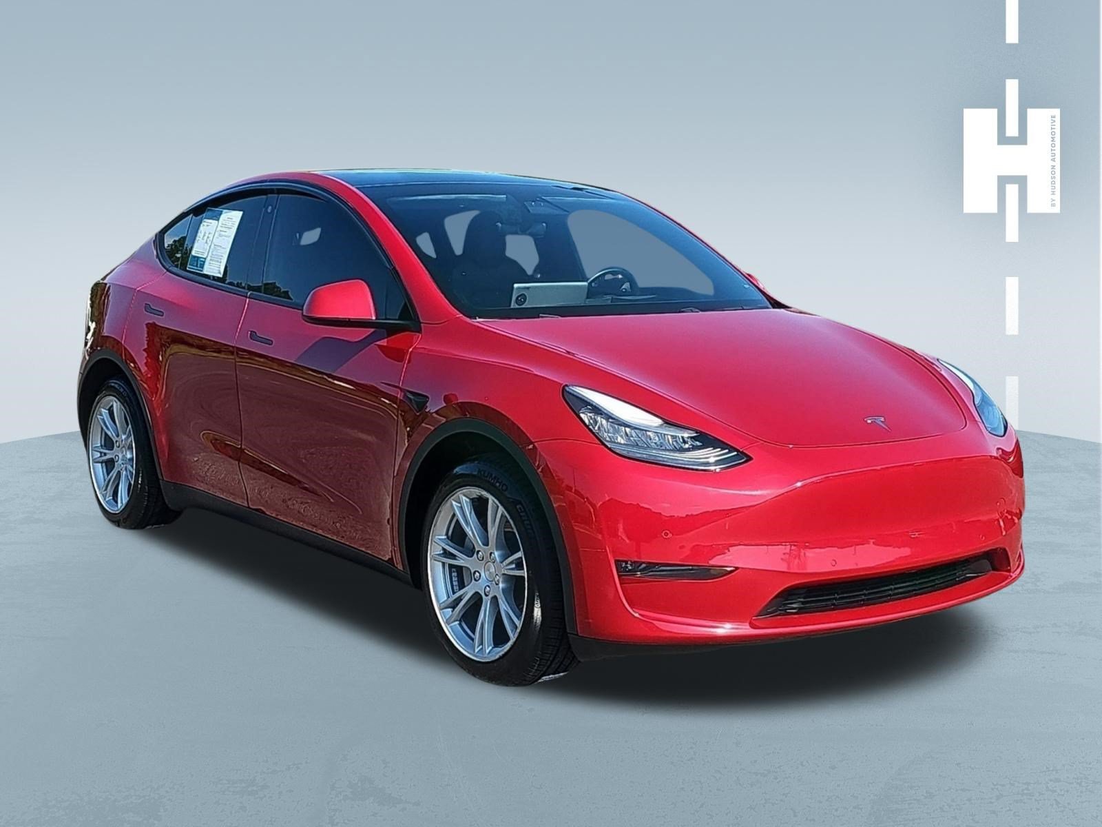 Used 2020 Red Multi-Coat Tesla Long Range image 1
