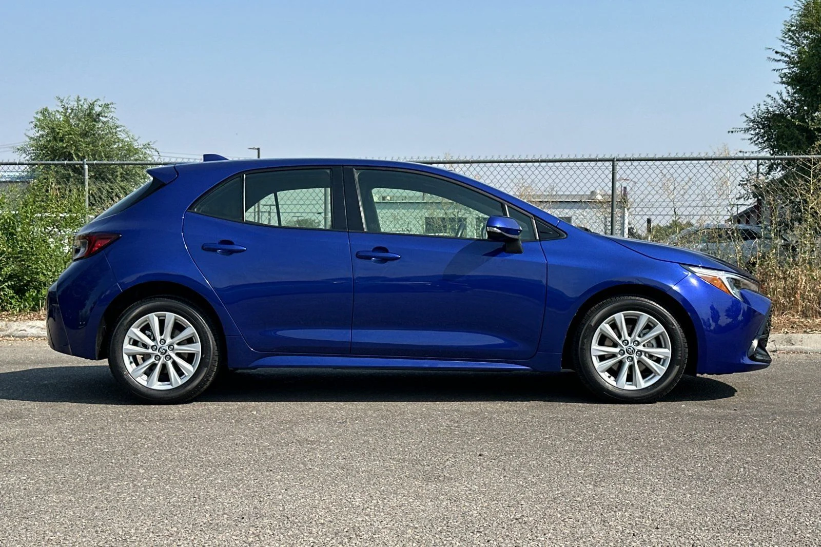 Used 2025 Blue Toyota SE image 2