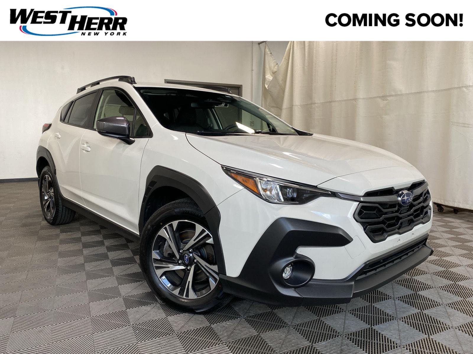 Used 2024 Crystal White Pearl Subaru Premium image 1