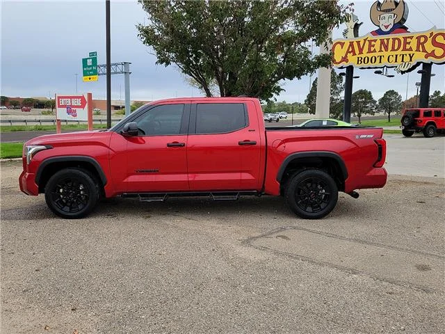 Used 2022 Supersonic Red Toyota SR5 (A10) 4x2 CrewMax 5.5 ft. box 145.7 in. WB image 2