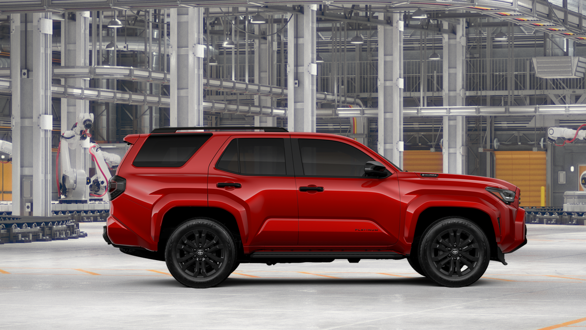New 2026 Supersonic Red Toyota Platinum image 12