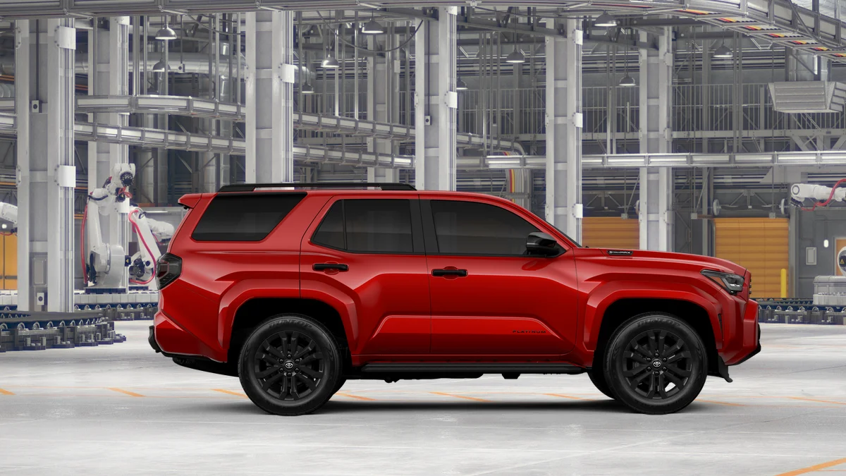 New 2026 Supersonic Red Toyota Platinum image 12