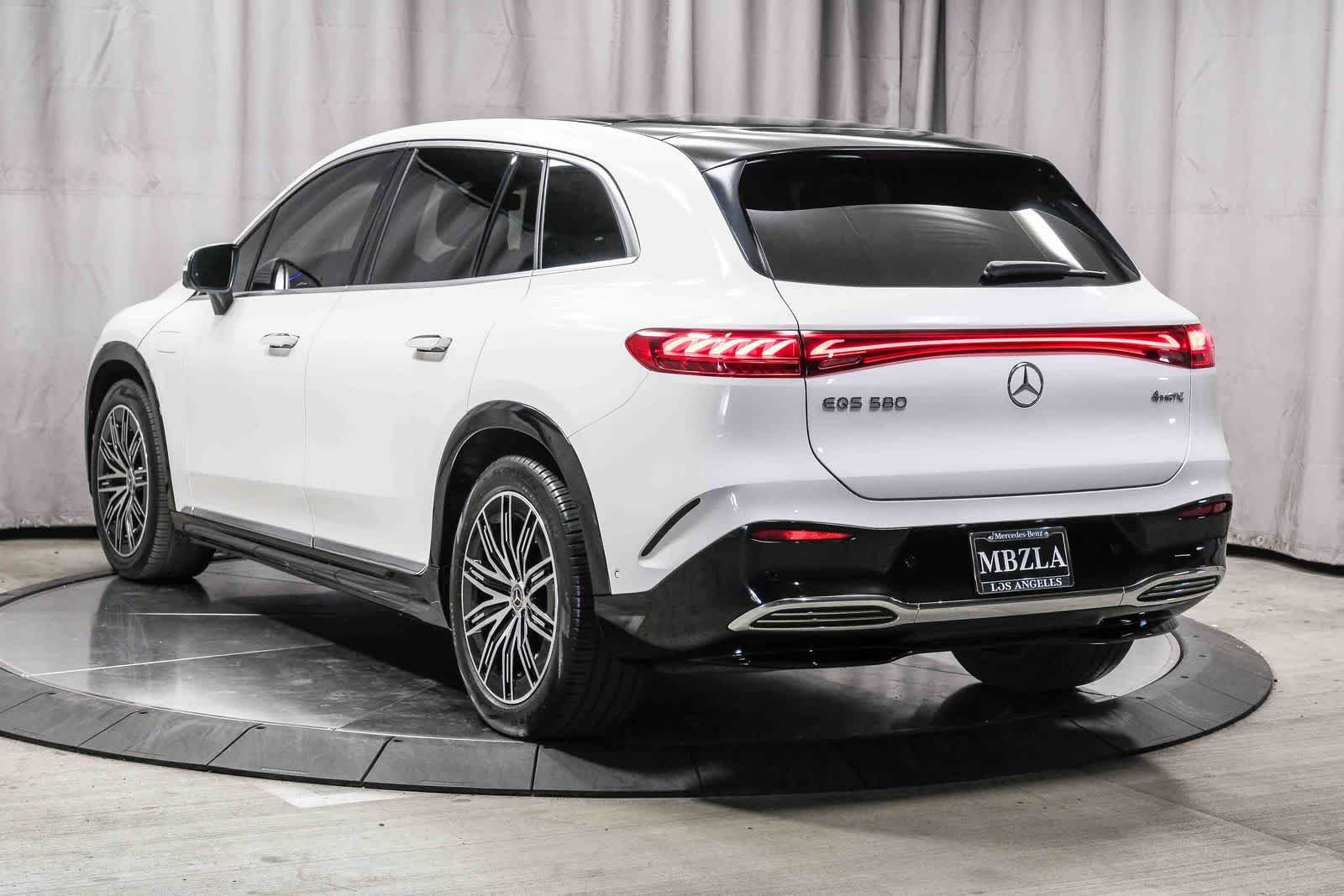Certified 2023 Mercedes-Benz EQS SUV Base with VIN 4JGDM4EB0PA008185 for sale in Los Angeles, CA