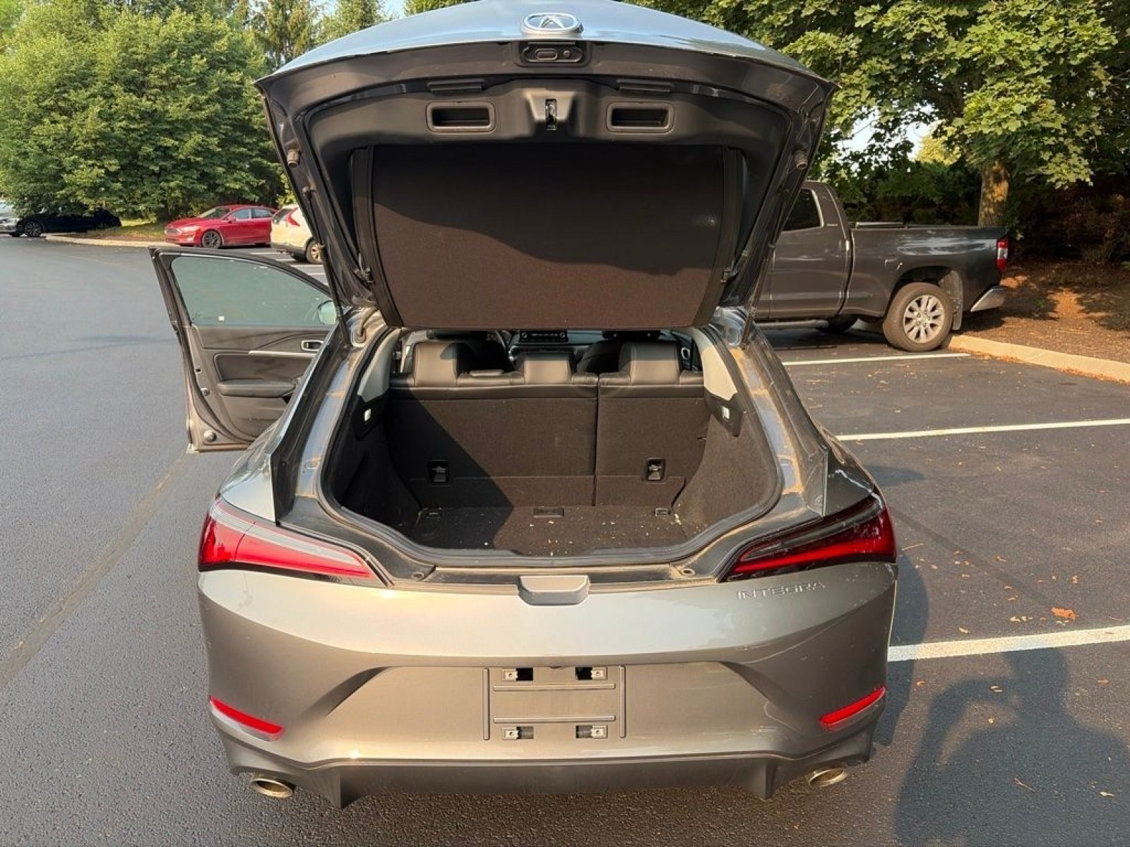 Used 2024 Liquid Carbon Metallic Acura Base image 26