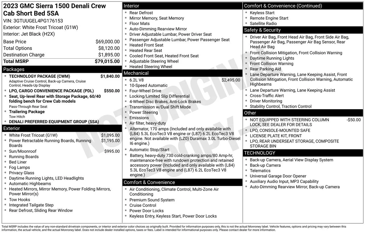 2023 GMC Sierra 1500 Denali Denali - Photo 33