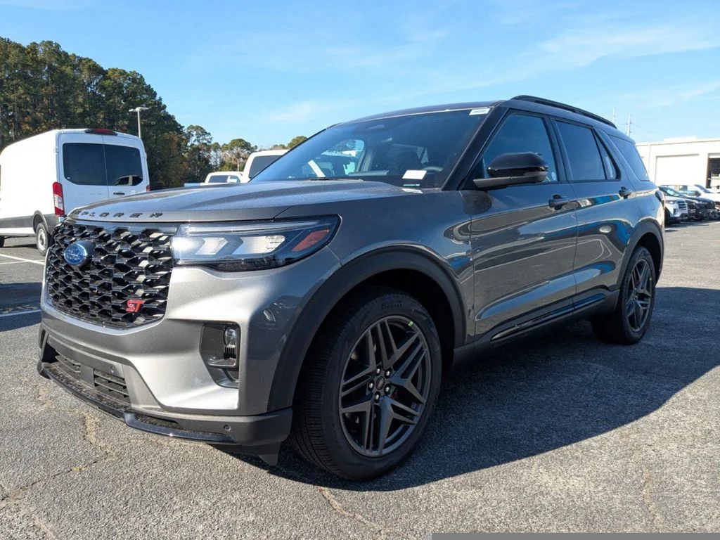 New 2026 Carbonized Gray Metallic Ford ST image 8