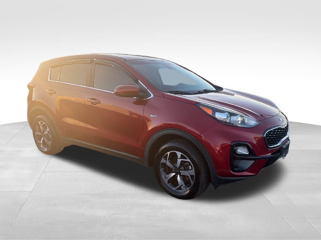 Used 2020 Red Kia LX image 7
