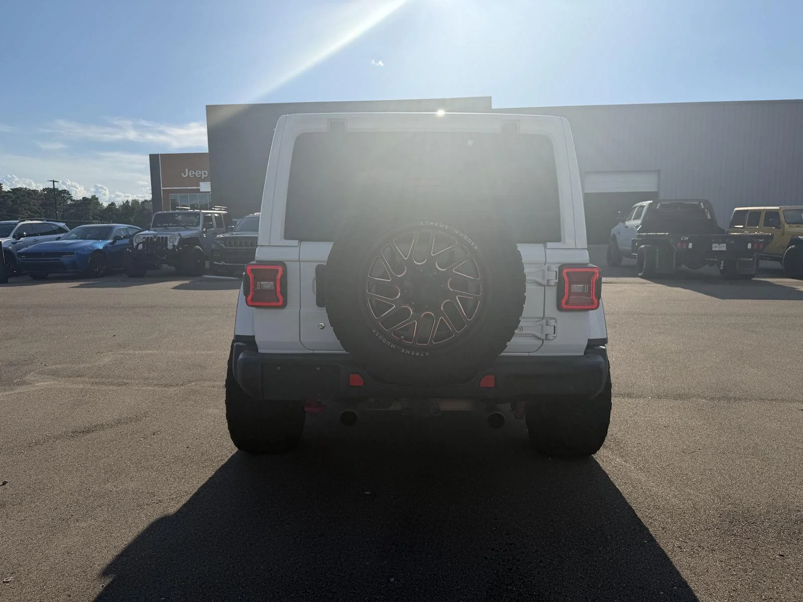 Used 2019 Bright White Clearcoat Jeep Rubicon image 5