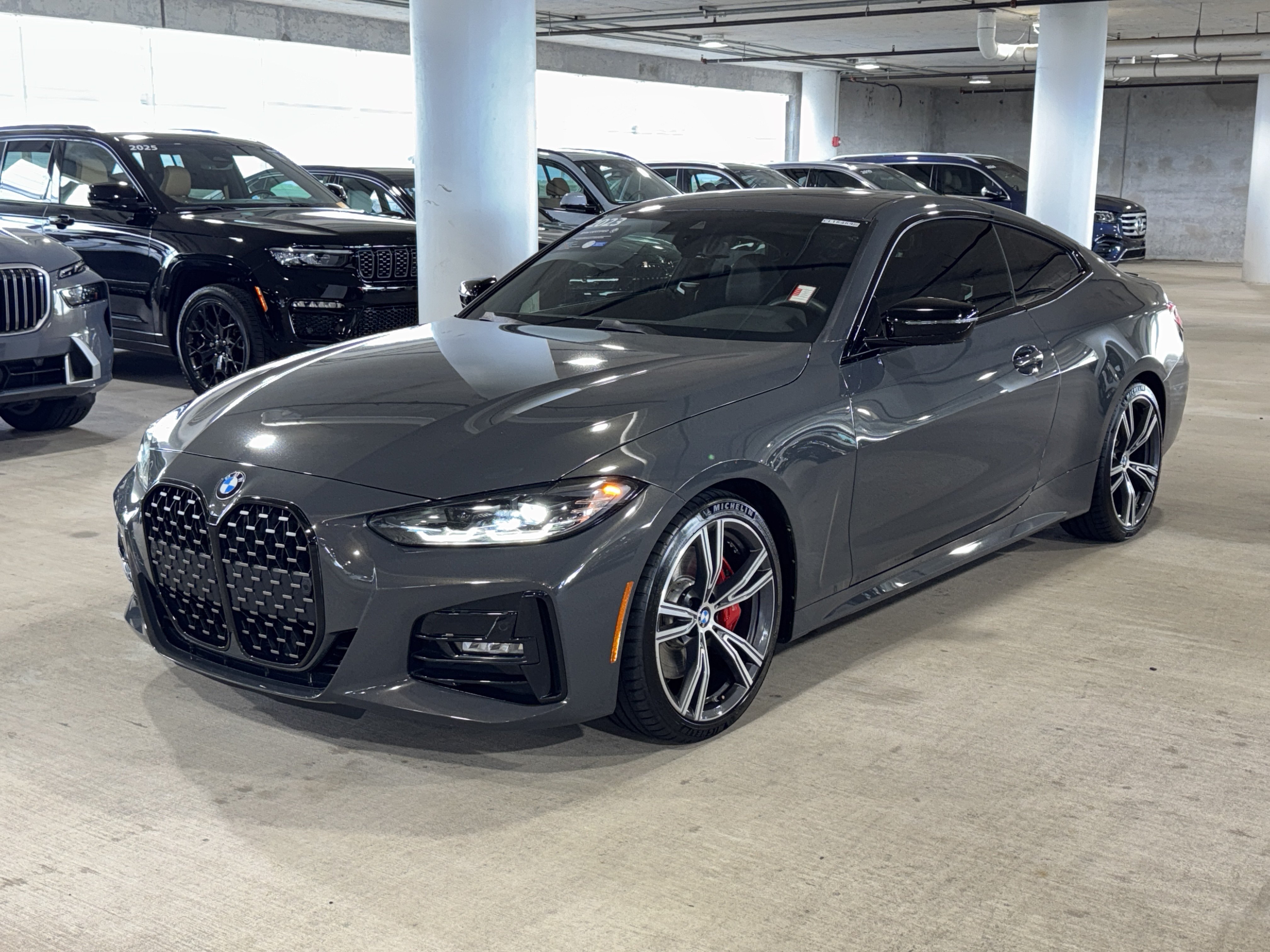 Used 2023 Individual Dravit Grey Metallic BMW 430i image 4