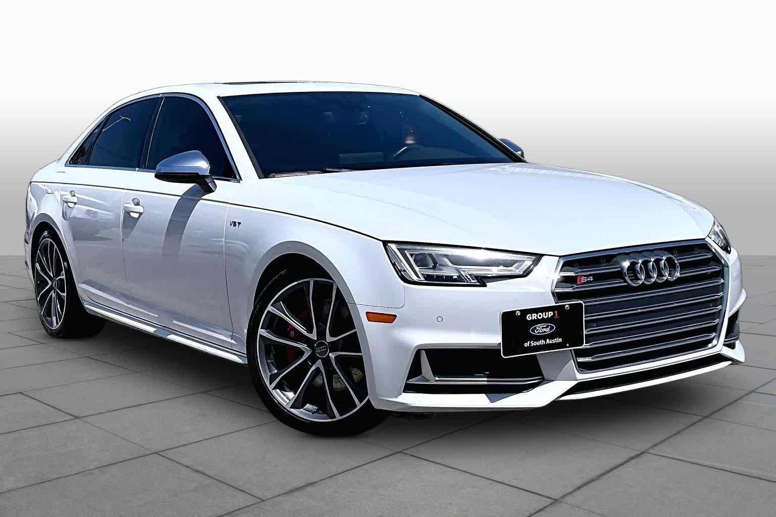 Used 2018 Glacier White Metallic Audi Premium Plus image 3