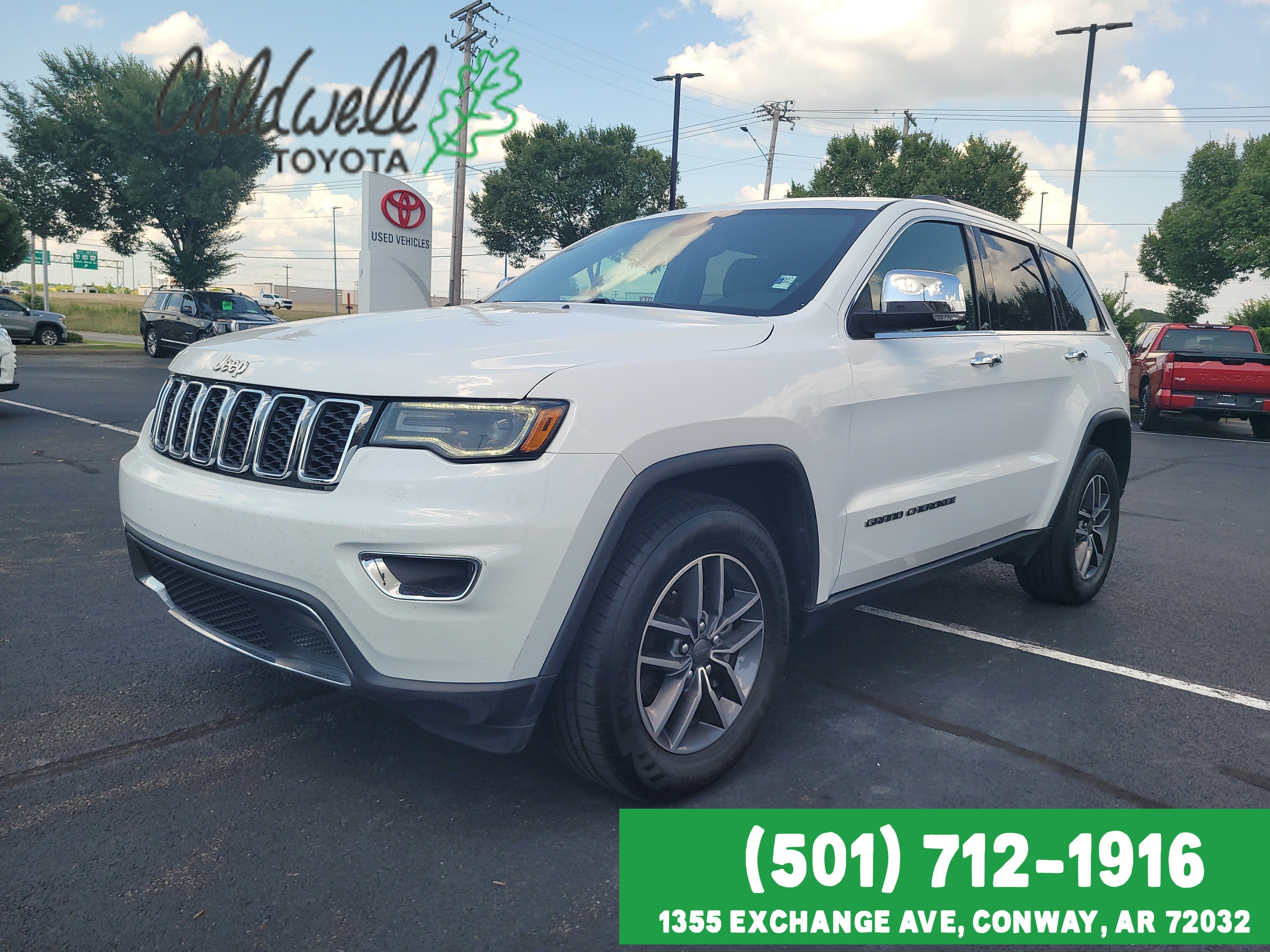 Bright White Clear Coat 2019 Jeep Grand Cherokee SUV / Crossover 4X2 