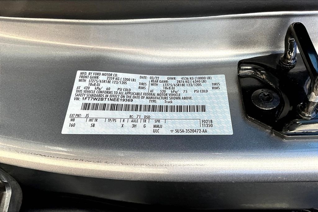 Used 2022 Silver Ford Lariat image 21