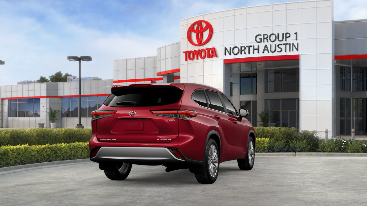 New 2026 Ruby Flare Pearl Toyota Hybrid Platinum image 9
