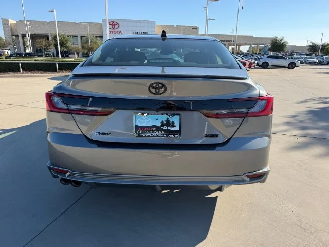 New 2026 Heavy Metal with Midnight Black Metallic roof Toyota XSE image 3