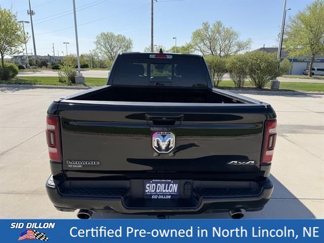 Used 2023 Diamond Black Crystal Pearlcoat Ram Laramie image 5