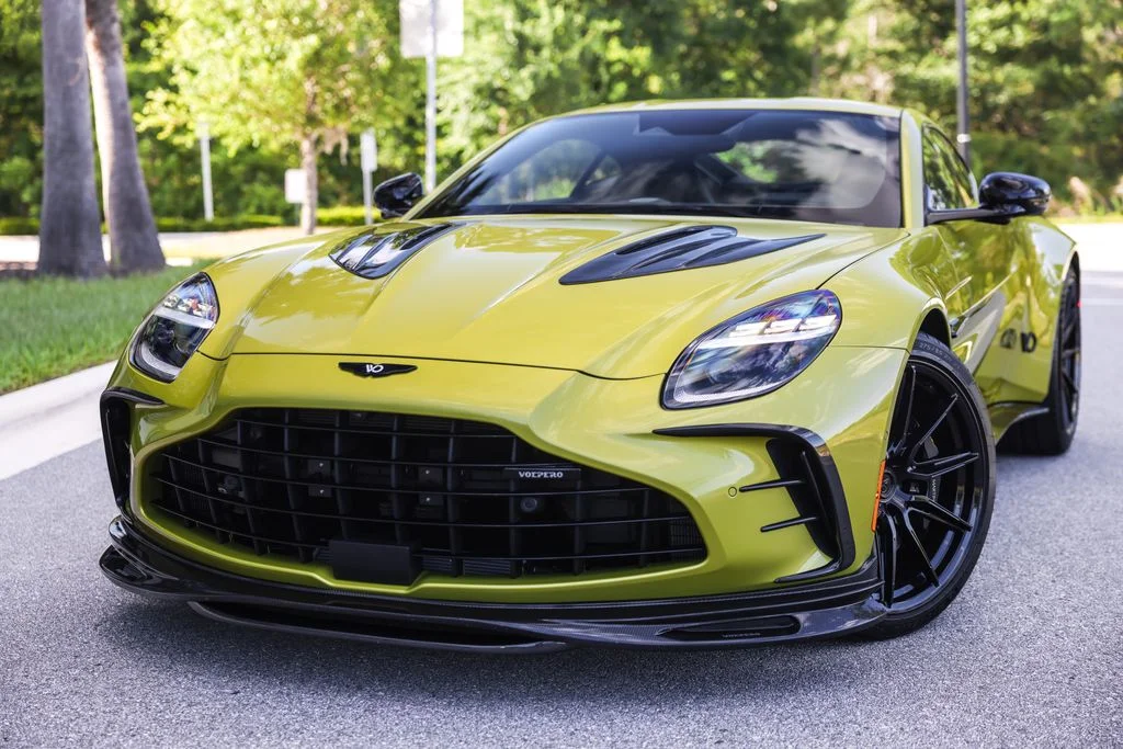 Used 2025 Yellow Aston Martin Base image 34