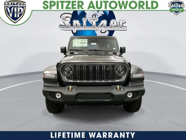 New 2026 Granite Crystal Metallic Clear-Coat Exterior Paint Jeep 85th Anniversary Edition image 4