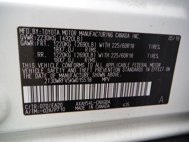 Used 2019 White Toyota Limited image 53