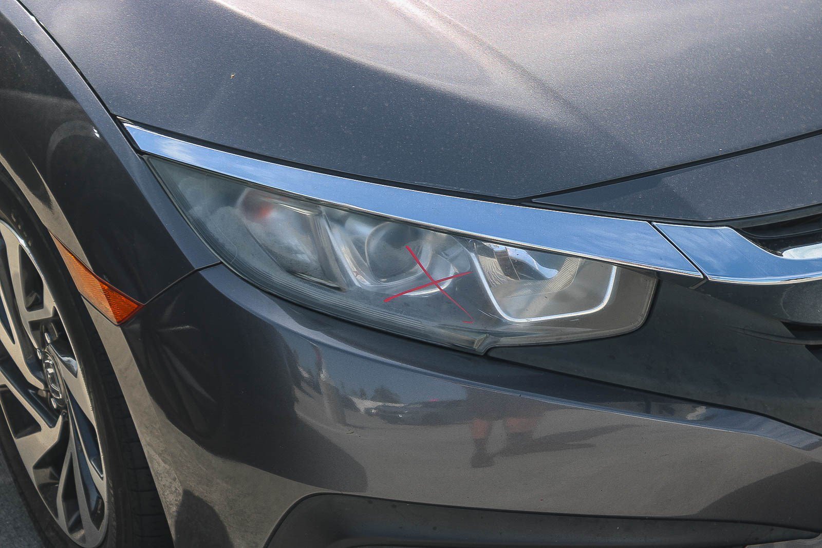 Used 2016 Modern Steel Metallic Honda EX image 2