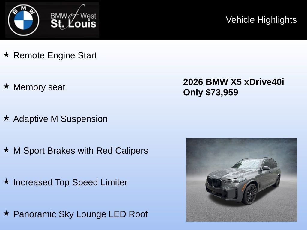 Used 2026 Gray BMW xDrive40i image 25
